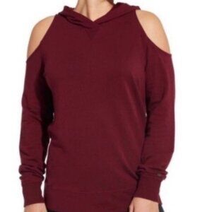 Calia Effortless Cold Shoulder Hoodie